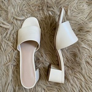 Beige sandals